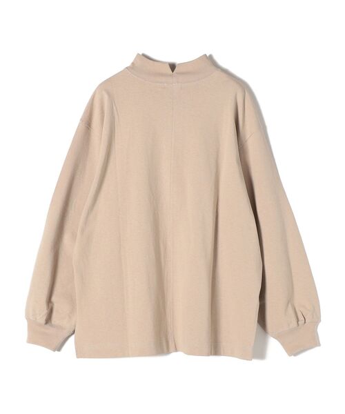 SHIPS(シップス)の「【WEB限定】ヘビーウェイトハイネックロングスリーブ◆(Tシャツ/カットソー・レディース・ブラック/ベージュ/ブルー系その他/グリーン/チャコールグレー・SMALL/MEDIUM)」の14枚目の写真