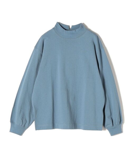 SHIPS(シップス)の「【WEB限定】ヘビーウェイトハイネックロングスリーブ◆(Tシャツ/カットソー・レディース・ブラック/ベージュ/ブルー系その他/グリーン/チャコールグレー・SMALL/MEDIUM)」の17枚目の写真