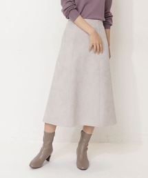 NATURAL BEAUTY BASIC | フェイクスエードスカート(スカート)