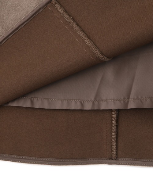 NATURAL BEAUTY BASIC（ナチュラルビューティーベーシック）の「フェイクスエードスカート（スカート・レディース・ピンク/グレイッシュベージュ/ブラウン・X-SMALL/MEDIUM/SMALL）」の18枚目の写真