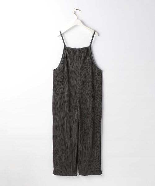 closet story（クローゼットストーリー）の「＜closet story（クローゼットストーリー）＞プリーツ サロペット -ウォッシャブル-（サロペット/オーバーオール・レディース・ブラック/ダークグレー・FREE）」の18枚目の写真