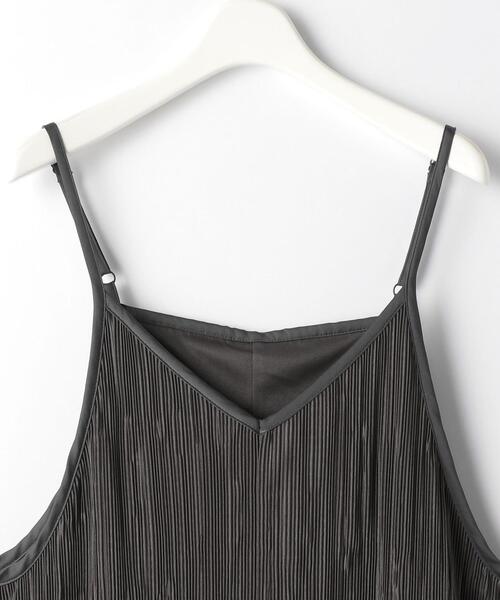 closet story（クローゼットストーリー）の「＜closet story（クローゼットストーリー）＞プリーツ サロペット -ウォッシャブル-（サロペット/オーバーオール・レディース・ブラック/ダークグレー・FREE）」の19枚目の写真