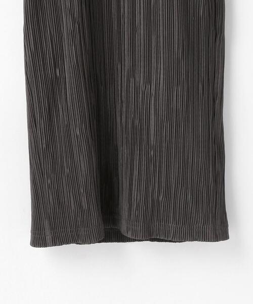 closet story（クローゼットストーリー）の「＜closet story（クローゼットストーリー）＞プリーツ サロペット -ウォッシャブル-（サロペット/オーバーオール・レディース・ブラック/ダークグレー・FREE）」の9枚目の写真