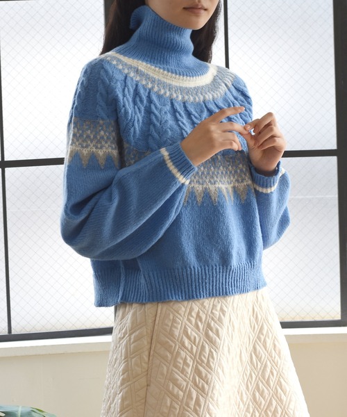 apap★SALE 様 Miele セット ダブルジップケーブルニットトップス [N1134] - レディース