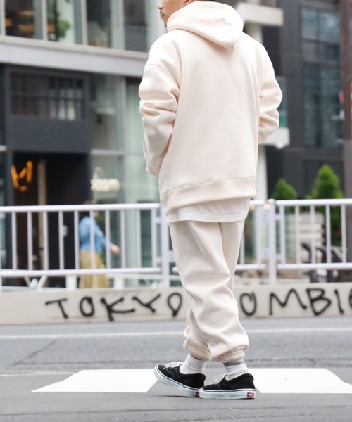 BACK NUMBER（バックナンバー）の「【BACK NUMBER】吸水速乾スウェットパーカー（パーカー・メンズ・オフホワイト/グレー/ブラック・M/L/XL）」の20枚目の写真