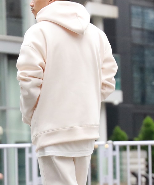 BACK NUMBER（バックナンバー）の「【BACK NUMBER】吸水速乾スウェットパーカー（パーカー・メンズ・オフホワイト/グレー/ブラック・M/L/XL）」の18枚目の写真