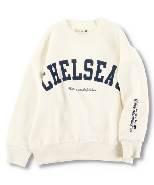 BRANSHES（ブランシェス）の「【男女使える】カレッジロゴトレーナー（スウェット・キッズ・アイボリー/杢グレー/ネイビー/チャコールグレー・90/140/110/150/100/130/120）」の20枚目の写真