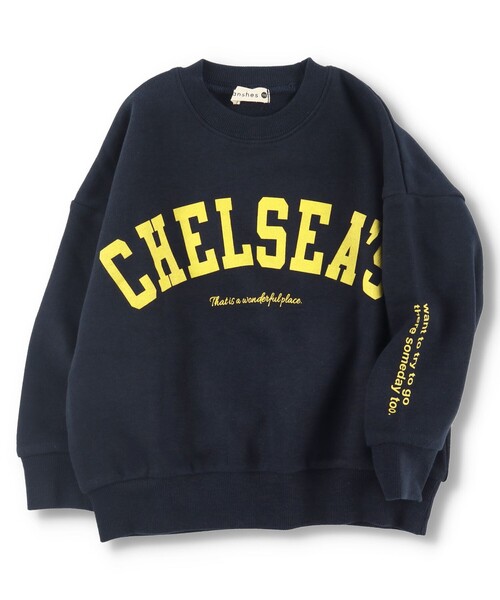 BRANSHES（ブランシェス）の「【男女使える】カレッジロゴトレーナー（スウェット・キッズ・アイボリー/杢グレー/ネイビー/チャコールグレー・90/140/110/150/100/130/120）」の13枚目の写真