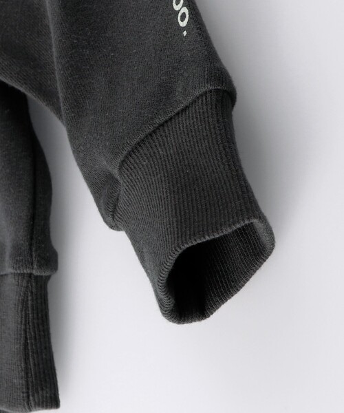 BRANSHES（ブランシェス）の「【男女使える】カレッジロゴトレーナー（スウェット・キッズ・アイボリー/杢グレー/ネイビー/チャコールグレー・90/140/110/150/100/130/120）」の14枚目の写真