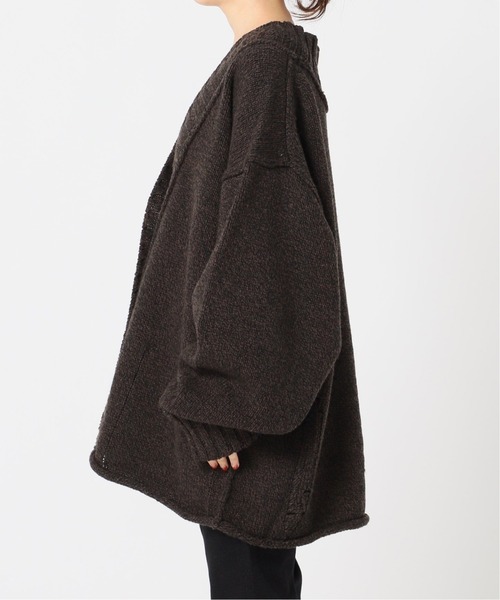 CITYSHOP（シティーショップ）の「BROKEN KNIT カーディガン：ニット（カーディガン/ボレロ・レディース・ブラウン/ベージュ・FREE）」の14枚目の写真