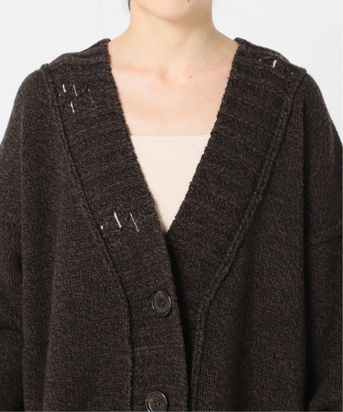 CITYSHOP（シティーショップ）の「BROKEN KNIT カーディガン：ニット（カーディガン/ボレロ・レディース・ブラウン/ベージュ・FREE）」の18枚目の写真