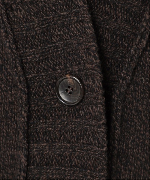 CITYSHOP（シティーショップ）の「BROKEN KNIT カーディガン：ニット（カーディガン/ボレロ・レディース・ブラウン/ベージュ・FREE）」の9枚目の写真