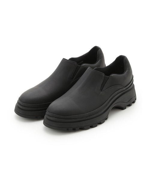 emmi(エミ)の「【emmi original】emmi Slip-On(スリッポン・レディース・ブラック・22.5cm/23cm/23.5cm/24cm/24.5cm)」の1枚目の写真