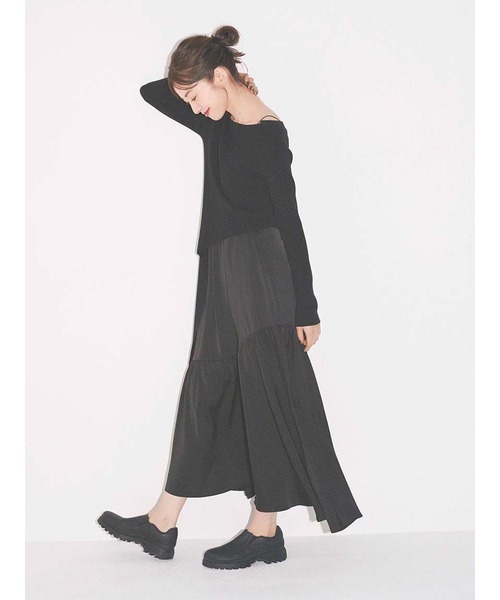 emmi(エミ)の「【emmi original】emmi Slip-On(スリッポン・レディース・ブラック・22.5cm/23cm/23.5cm/24cm/24.5cm)」の6枚目の写真