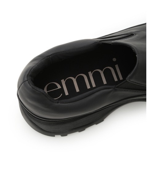 emmi(エミ)の「【emmi original】emmi Slip-On(スリッポン・レディース・ブラック・22.5cm/23cm/23.5cm/24cm/24.5cm)」の9枚目の写真