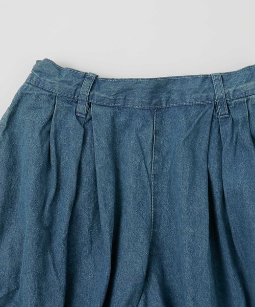 Fashion Letter（ファッションレター）の「［M-4L］タックボリュームバルーンデニムパンツ（デニムパンツ・レディース・ブルー/ワンウォッシュ・LL/3L/4L/L/M）」の16枚目の写真