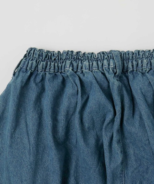 Fashion Letter（ファッションレター）の「［M-4L］タックボリュームバルーンデニムパンツ（デニムパンツ・レディース・ブルー/ワンウォッシュ・LL/3L/4L/L/M）」の17枚目の写真