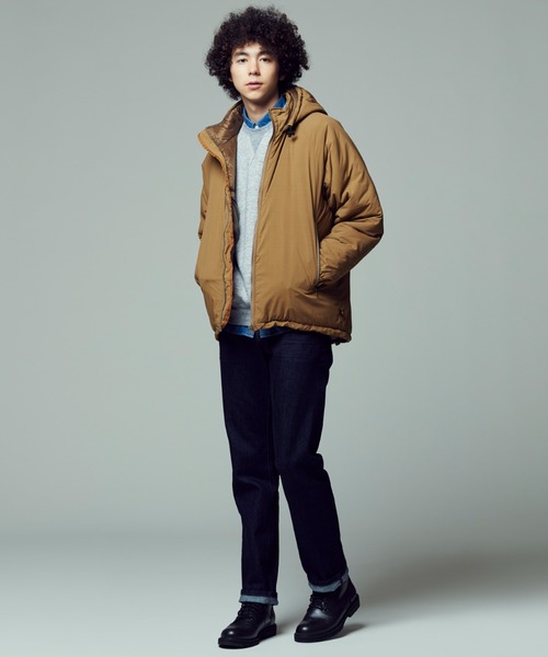 ※ALPHA（アルファ）の「【ALPHA】レベルセブン（ブルゾン・メンズ・グレー/ベージュ・XL/L/M）」の3枚目の写真