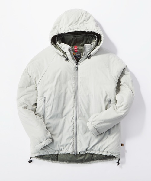 ※ALPHA（アルファ）の「【ALPHA】レベルセブン（ブルゾン・メンズ・グレー/ベージュ・XL/L/M）」の12枚目の写真