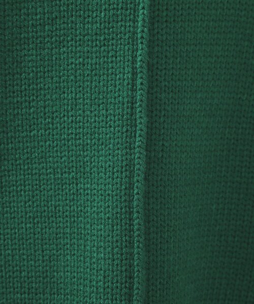 DRESKIP（ドレスキップ）の「◆センターシームゆるタートルニット（ニット/セーター・レディース・ブラック/ダークブラウン/グリーン/ライトベージュ・02/03）」の7枚目の写真