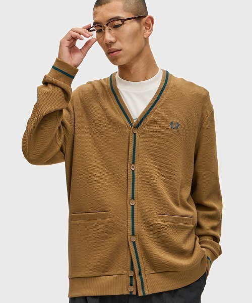 FREDPERRY LOVERBOY フレッドペリー ラバーボーイ カーディガン Fred Perry x Charles Jeffrey LOVERBOY 初のコラボレーション