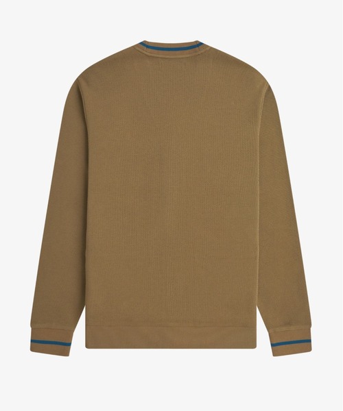 FRED PERRY フレッドペリー カーディガン ウール 刺繍ロゴ M. FRED PERRY フレッドペリー カーディガン ウール 刺繍ロゴ M