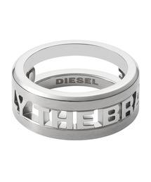 DIESEL スチールリング シルバー　DX1332040 DIESEL（ディーゼル）の「ディーゼル アクセサリー メンズ 指輪