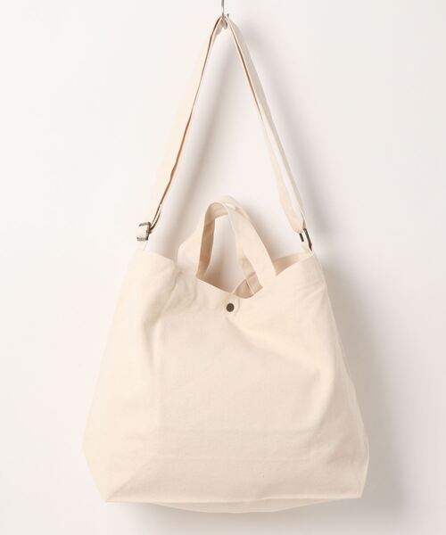 CHUMS（チャムス）の「【CHUMS/チャムス】Booby Canvas Shoulder（ショルダーバッグ・レディース・ホワイト/ブルー系その他/ブラック・FREE）」の4枚目の写真