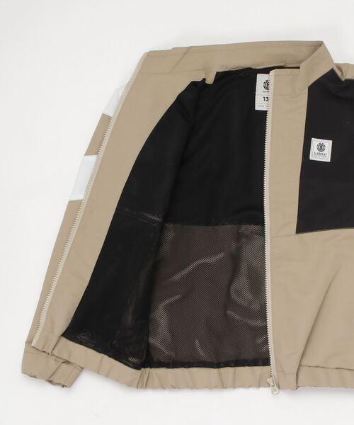 ELEMENT(エレメント)の「ELEMENT YOUTH(キッズサイズ) YT PAZZLED JACKET ジャケット (130cm~160cm) 【2022年春夏モデル】/エレメントキッズナイロンアウター(ナイロンジャケット・キッズ・ベージュ/グリーン・140/150/160/130)」の4枚目の写真