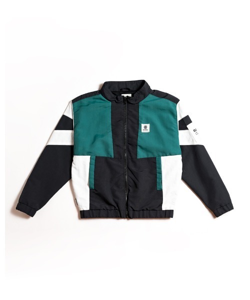 ELEMENT(エレメント)の「ELEMENT YOUTH(キッズサイズ) YT PAZZLED JACKET ジャケット (130cm~160cm) 【2022年春夏モデル】/エレメントキッズナイロンアウター(ナイロンジャケット・キッズ・ベージュ/グリーン・140/150/160/130)」の2枚目の写真