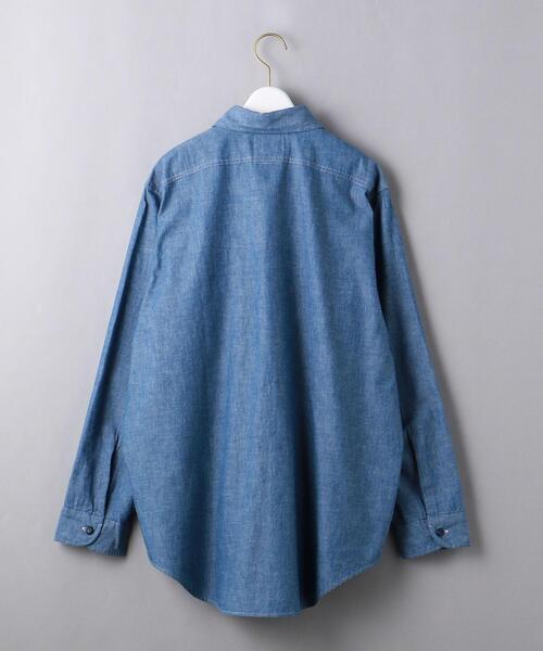 MADISON BLUE（マディソンブルー）の「＜MADISON BLUE（マディソンブルー）＞HAMPTON  CHAMBRAY シャツ ■■■（シャツ/ブラウス・レディース・ネイビー・01/02）」の7枚目の写真