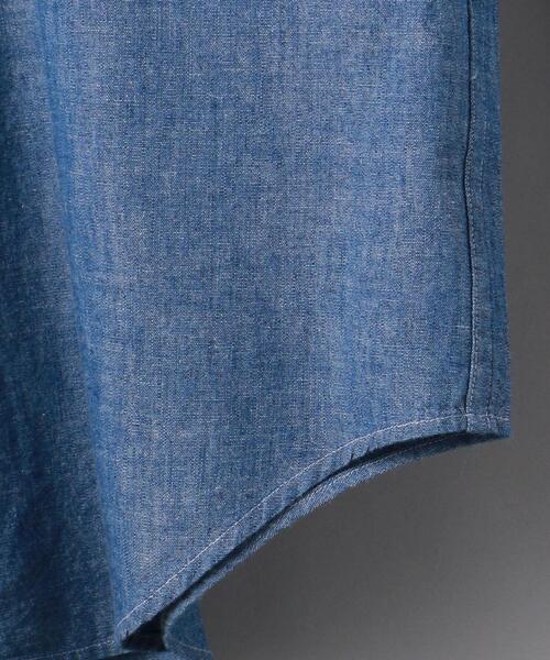 MADISON BLUE（マディソンブルー）の「＜MADISON BLUE（マディソンブルー）＞HAMPTON  CHAMBRAY シャツ ■■■（シャツ/ブラウス・レディース・ネイビー・01/02）」の11枚目の写真