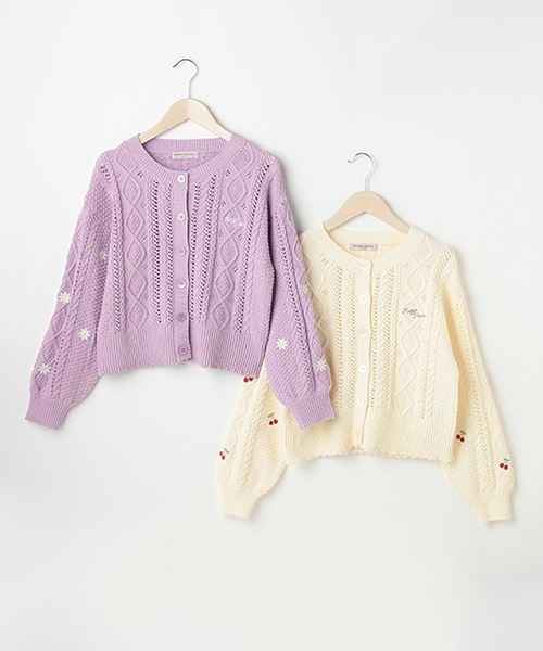 メゾピアノ カーディガン （mezzo piano Junior（メゾピアノジュニア  