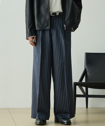 メンズのスラックス（ブルー・ネイビー/青色系）ファッション