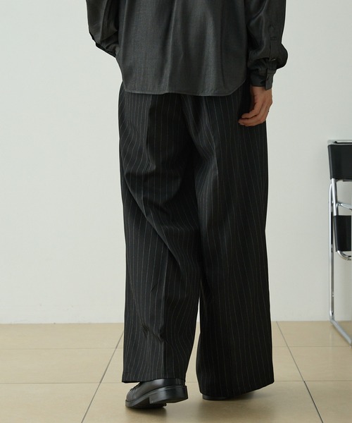 セール】TRストレッチスーツ地 ストレート 1タック センタープレス