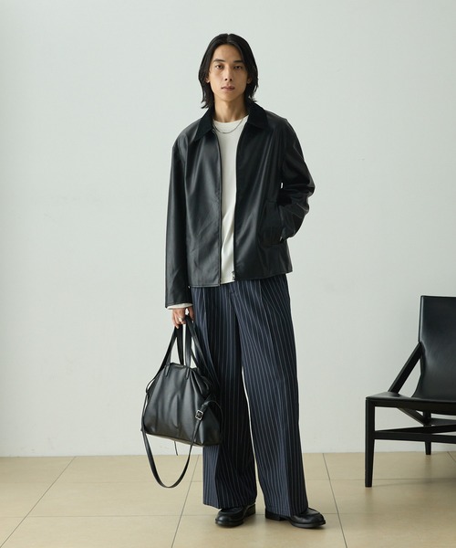 セール】TRストレッチスーツ地 ストレート 1タック センタープレス