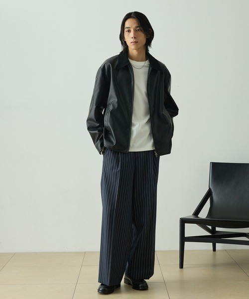 セール】TRストレッチスーツ地 ストレート 1タック センタープレス