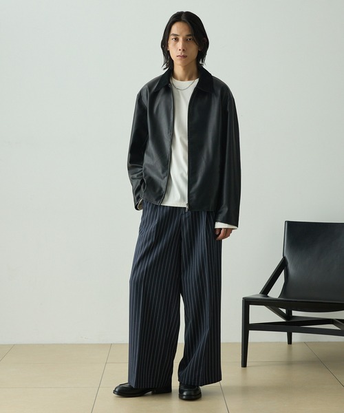 セール】TRストレッチスーツ地 ストレート 1タック センタープレス