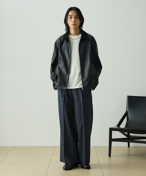 セール】TRストレッチスーツ地 ストレート 1タック センタープレス