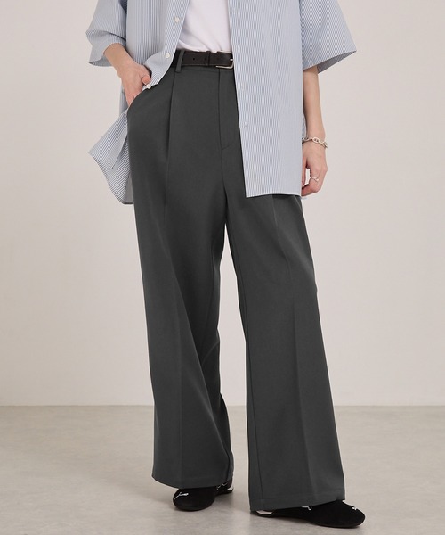 セール】TRストレッチスーツ地 ストレート 1タック センタープレス