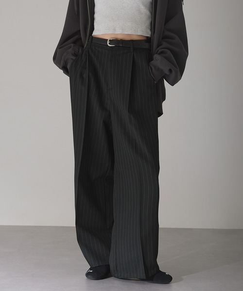 JIL SANDER センタープレススラックス 1タック ブラック サイズ46 JIL SANDER センタープレススラックス 1タック ブラック サイズ