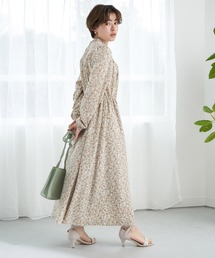 earth music&ecology | カモフラージュフラワープリントワンピース*(ワンピース)
