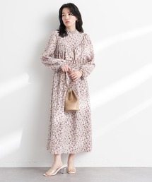 earth music&ecology | カモフラージュフラワープリントワンピース*(ワンピース)