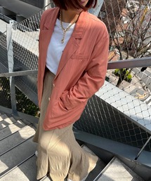 ☆ 【CHIGNON】ウオッシュ加工シングルジャケット 4621-046