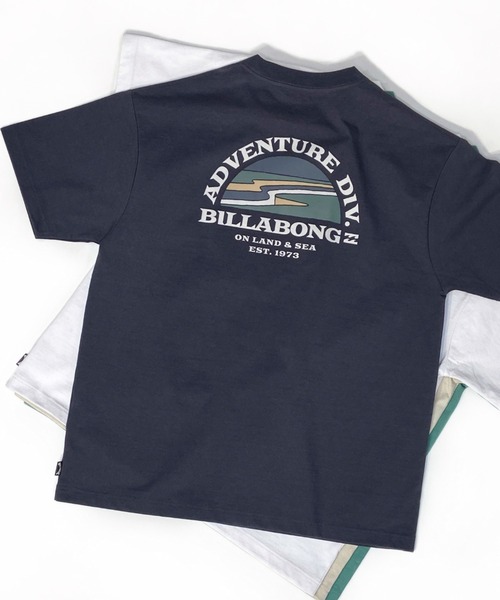 BILLABONG(ビラボン)の「【Web限定】ムラサスポーツ別注 BILLABONG/ビラボン アウトドアデザイン ルーズシルエット バックプリントTシャツ BC011-276(Tシャツ/カットソー・メンズ・ホワイト/ブラック/ベージュ/グリーン・M/L/XL)」の3枚目の写真