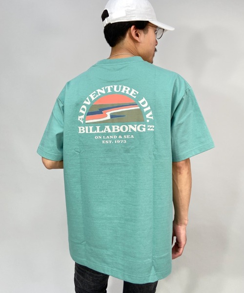 BILLABONG(ビラボン)の「【Web限定】ムラサスポーツ別注 BILLABONG/ビラボン アウトドアデザイン ルーズシルエット バックプリントTシャツ BC011-276(Tシャツ/カットソー・メンズ・ホワイト/ブラック/ベージュ/グリーン・M/L/XL)」の8枚目の写真