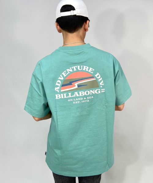 BILLABONG(ビラボン)の「【Web限定】ムラサスポーツ別注 BILLABONG/ビラボン アウトドアデザイン ルーズシルエット バックプリントTシャツ BC011-276(Tシャツ/カットソー・メンズ・ホワイト/ブラック/ベージュ/グリーン・M/L/XL)」の13枚目の写真