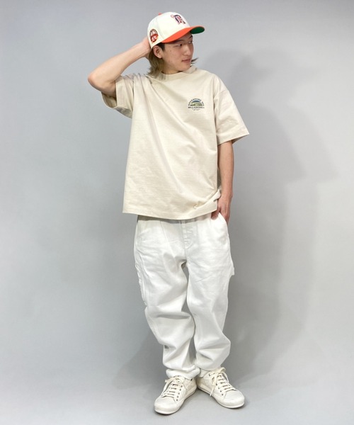 BILLABONG(ビラボン)の「【Web限定】ムラサスポーツ別注 BILLABONG/ビラボン アウトドアデザイン ルーズシルエット バックプリントTシャツ BC011-276(Tシャツ/カットソー・メンズ・ホワイト/ブラック/ベージュ/グリーン・M/L/XL)」の17枚目の写真
