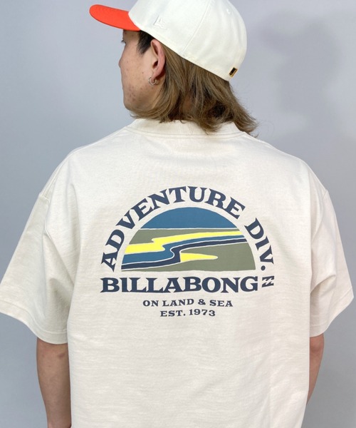 BILLABONG(ビラボン)の「【Web限定】ムラサスポーツ別注 BILLABONG/ビラボン アウトドアデザイン ルーズシルエット バックプリントTシャツ BC011-276(Tシャツ/カットソー・メンズ・ホワイト/ブラック/ベージュ/グリーン・M/L/XL)」の12枚目の写真
