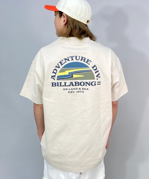 BILLABONG(ビラボン)の「【Web限定】ムラサスポーツ別注 BILLABONG/ビラボン アウトドアデザイン ルーズシルエット バックプリントTシャツ BC011-276(Tシャツ/カットソー・メンズ・ホワイト/ブラック/ベージュ/グリーン・M/L/XL)」の7枚目の写真